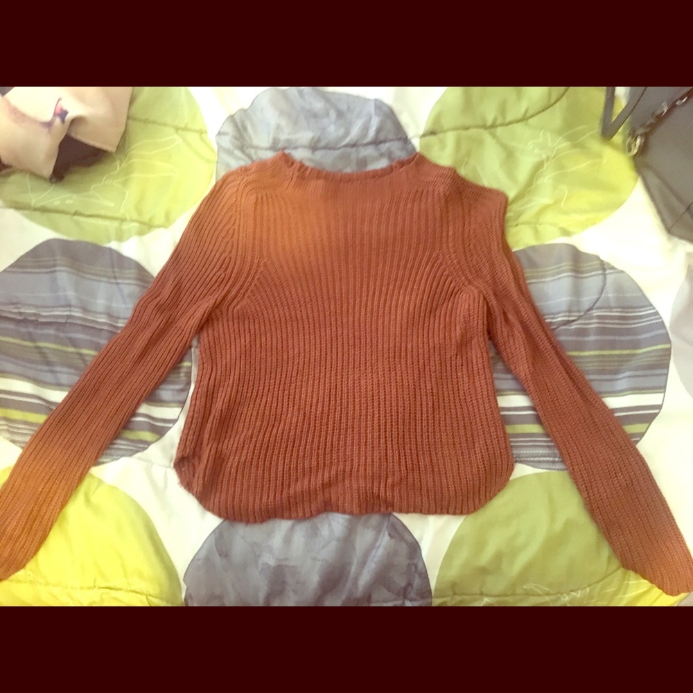 American apparel brown sweater